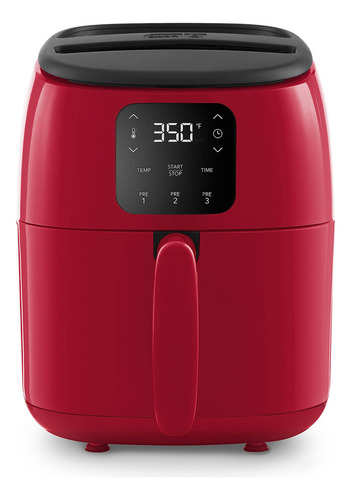 Dash - Tasti-crisp - Freidora De Aire Digital Con Tecnol. Color Rojo