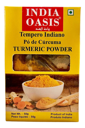 Cúrcuma Pó Pura Açafrao Da Terra, Curcumina,