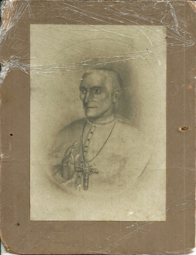 Retrato Antiguo Arzobispo De Caracas Ramon Ignacio Mendez 