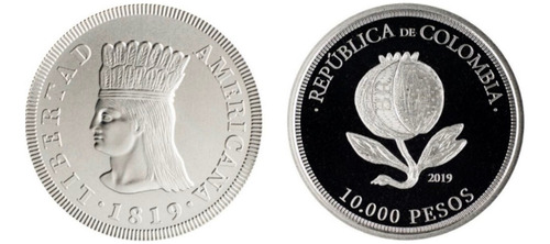 Monedas De 10000 Pesos En Su Capsula Original Y Bolsita .