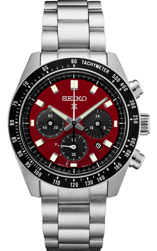 Reloj Seiko Prospex Ssc927 Cronógrafo Solar Con Esfera