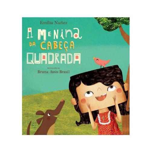 Livro A Menina Da Cabeça Quadrada