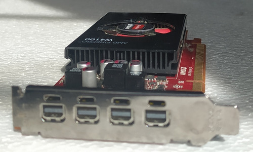 Tarjeta De Video Amd Firepro W4100 2gb Directx12, Opengl 4.6 (Usado)
