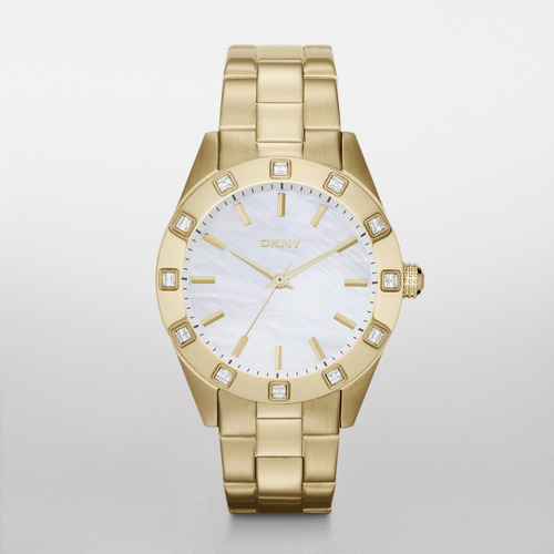 Reloj Dkny Stainless Steel Gold Jitney Ny8661