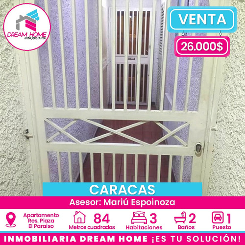 Apartamento En Venta Conjunto Residencial Plaza, El Paraíso - Caracas