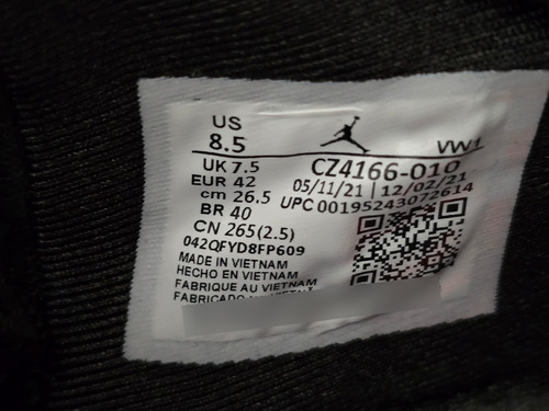 Se Vende Parr De Zapatillas Jordan Point Lane -muy Poco Uso (Usado)