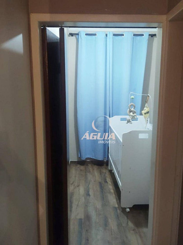 Imagem 10 de 18 de Cobertura Com 2 Dormitórios À Venda, 55 M² + 55 M² Por R$ 380.000 - Vila Tibiriçá - Santo André/sp - Co1130