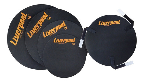 Abafador Tambores 10 12 14 16 E Bumbo 22 Liverpool Abf Tb 10