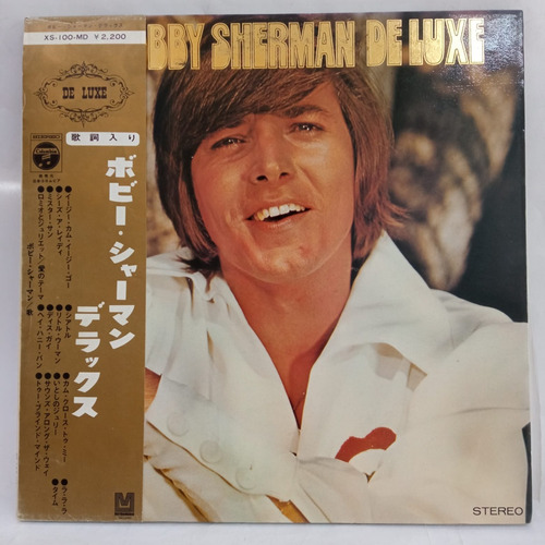 Bobby Sherman Bobby Sherman Deluxe Vinilo Japónes Obi Usado