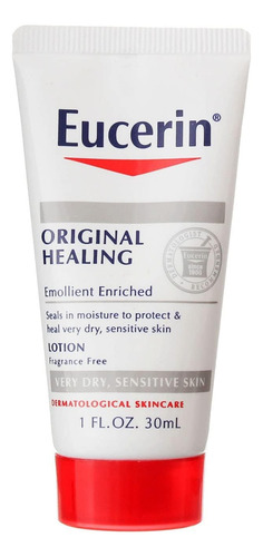 Eucerin Healing Emoliente Loção Enriquecida 1 Oz. - Pacote C