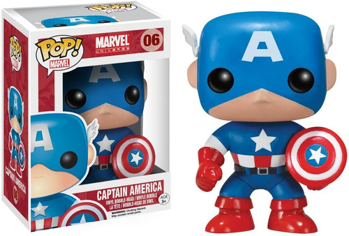 Funko Pop Avengers Endgame Captain America Dia Del Niño