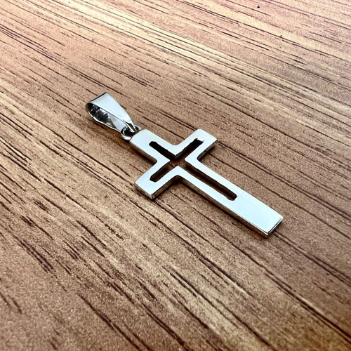 Dije Cruz De Plata 925 Agálea Hombre Mujer