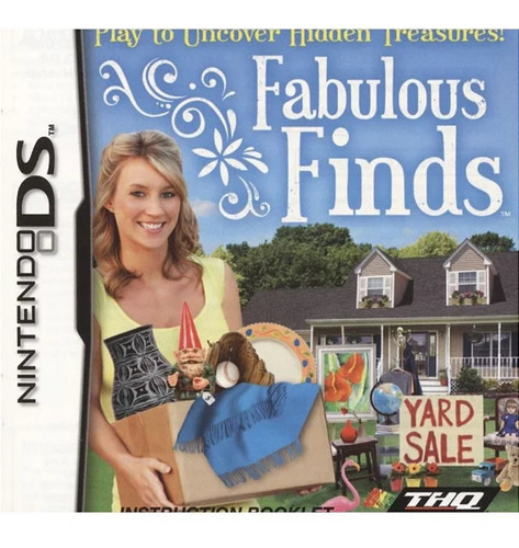 Jogo Fabulous Finds Para Nintendo Ds Midia Fisica Thq