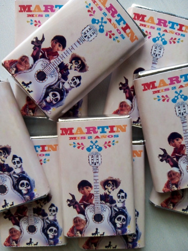 Candy Bar Coco La Película Golosinas Personalizadas 10 Niños