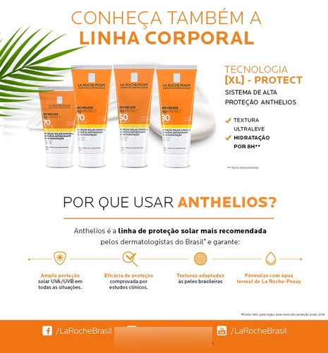 Protetor Solar Fluido Anthelios Fps 70 200ml La Roche-posay