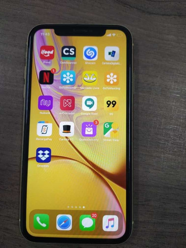 iPhone XR 128gb Amarelo Usado -praticamente Novo