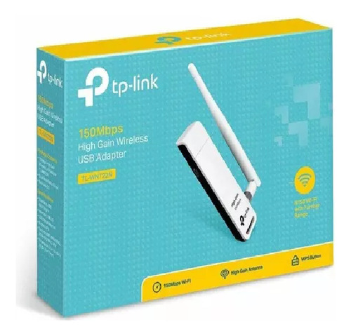 Tp-link Tl-wn722n Adaptador Usb Inalámbrico Blanco