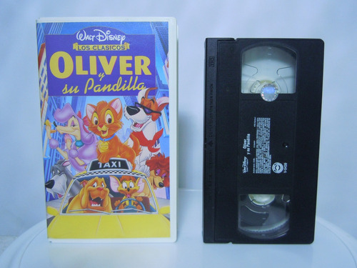 Películas Infantiles Disney Vhs, Oliver Y Su Pandilla