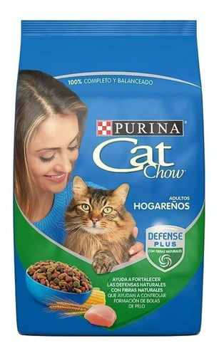 Alimento Cat Chow Hogareños Gato Adulto Sabor Mix 3kg