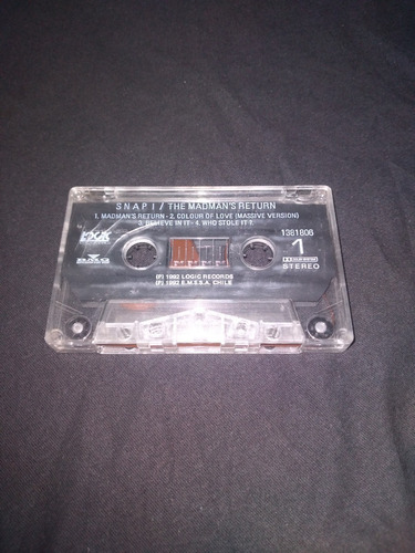 Cassette Snap! The Madman's Return