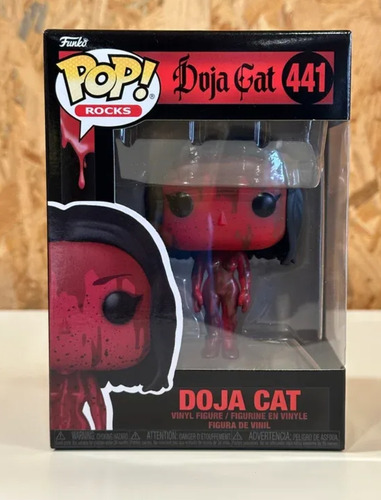 Funko Pop Doja Cat #441 From Scarlet Album Rocks
