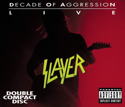 Cd Slayer - Década de agresión en vivo (2cd's/Lacrado)