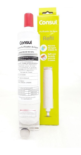 Refil Filtro Purificador Água Consul - Original W10301562