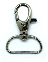 Comprar Mosquetón Con Gatillo Para Carteras Y Llaveros 20mm Pack X50