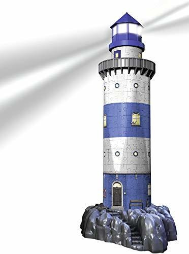 Ravensburger Lighthouse - Edición Nocturna - Rompecabezas 3d