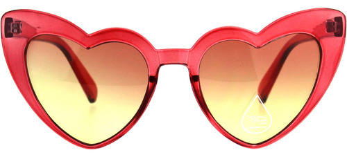 Gafas De Sol De Plástico Góticas Retro Con Forma De Corazón