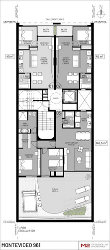 Venta Departamento 1 Dormitorio Centro Rosario