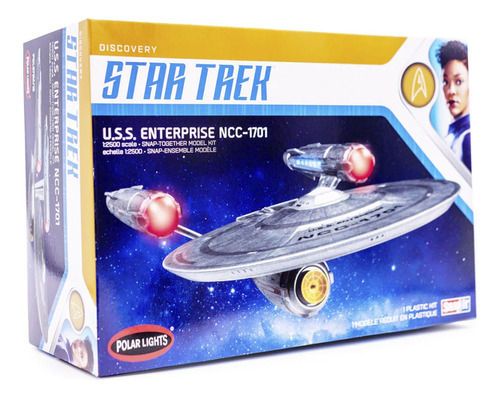 Star Trek Uss Enterprise Ncc 1701 - 1/2500 Polar Lights 0971