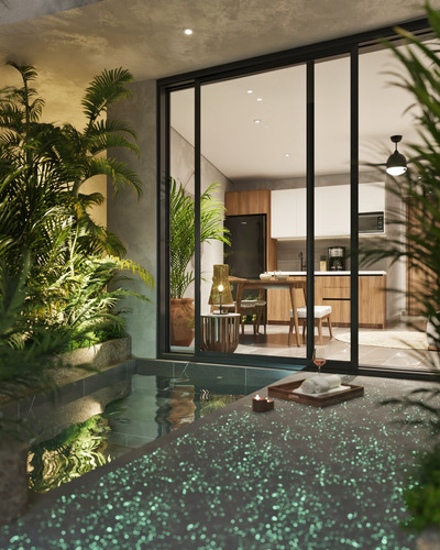 ¡tu Paraíso En Tulum! Departamento Moderno Con Vistas Increíbles