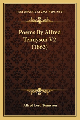 Libro Poems By Alfred Tennyson V2 (1863) - Tennyson, Alfred