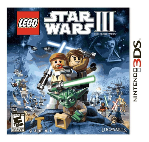 Lego Star Wars Iii: The Clone Wars 3ds Original Sin Caja
