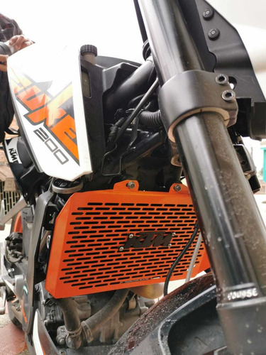 Defensas Duke 200 + Parrilla Radiador Ktm 200