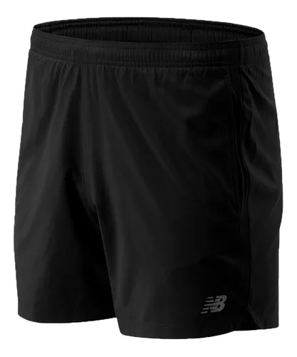 New Balance Short Running Hombre Accelerate 5 Inch Neg Ras