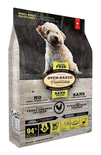 Comida Para Perro Oven Baked Pollo 5,67kg Todas Las Edades