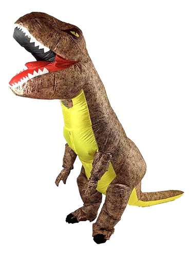 Disfraz De Dinosaurio Inflable, Traje De Aire Soplado, Mono,