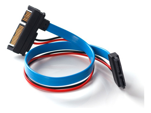 Cable Adaptador Slimline Sata Mini Hembra A Sata Macho 22pin