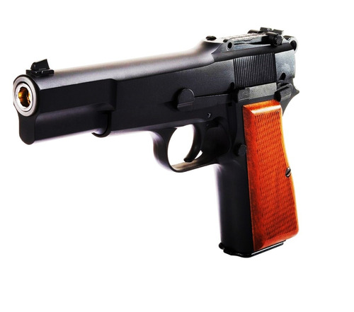 Pistola We Browning Negra 6mm - Metal - Airsoft - Blowback