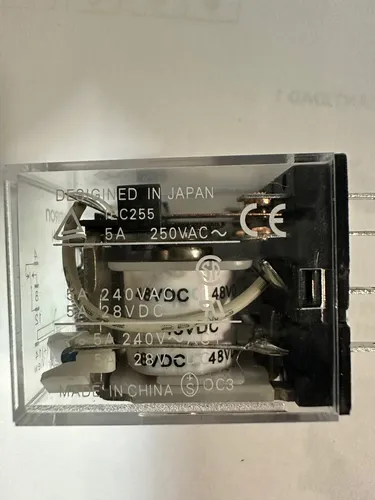 Rele Relay Omron 24vdc / 48vdc / 2 Inversores / 4 Inversores