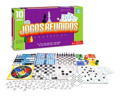 Brinquedo Jogo Xadrez E Trilha Grande Clássico Infantil + Nf