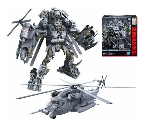 Imagen 2 de 6 de Transformers Studio Deluxe Blackout Hasbro E0980 (5321)