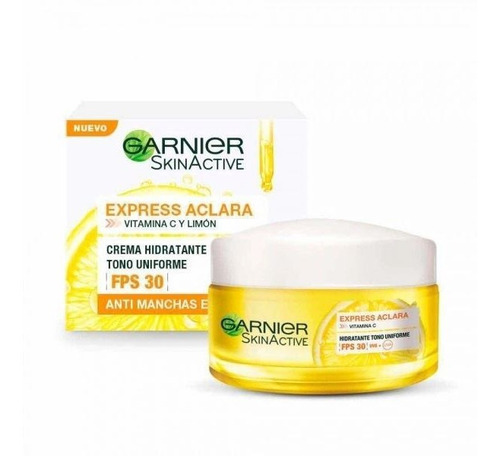 Garnier - Skin Active - Crema - 50 Ml - Aclara - Vit C