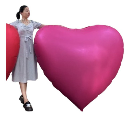 Globo Corazon Gigante / Extra Grande 148cm San Valentin