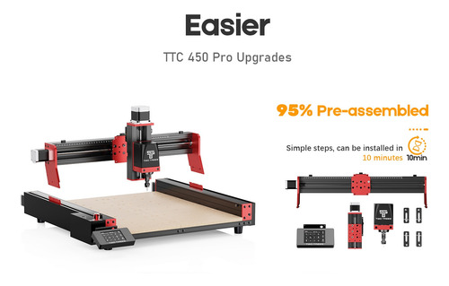 Máquina De Grabado Cnc Twotrees Ttc450 Pro 110v