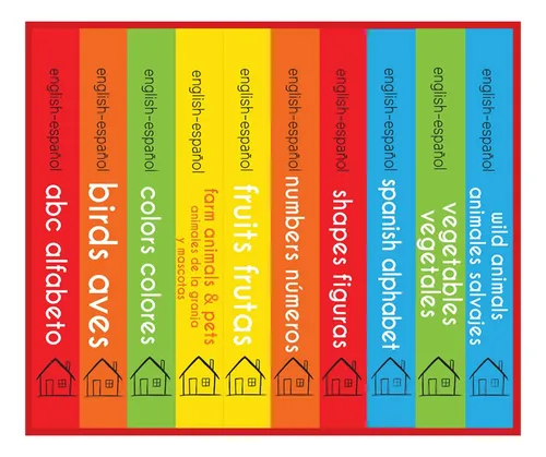 My First English - Español. Learning Library / 10 Books