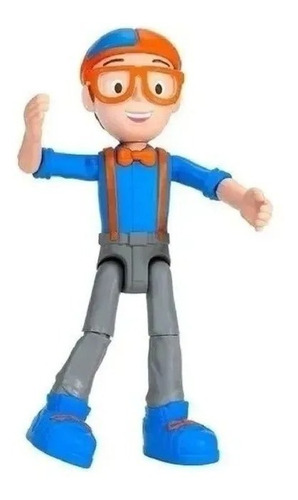 Imagen 4 de 6 de Blippi Figura Articulada 25cm Muñeco Poses Con Sonidos Ed