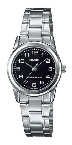 Reloj Casio Ltp-v001d Y Ltp-v001gl Dama Acero Y Cuero Gatia!